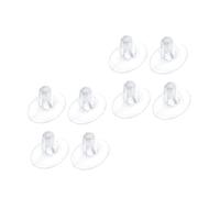 NIYANGLE 4 Paar Transparente Sandalen Einlegesohlen Vorfußpolster aus Weichem Gel Stoßdämpfend und Rutschfest Bequeme Fußballenauflage für Damen Herren Schutzpolster für Schmerzfreien