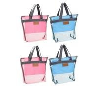 NIYANGLE 4 Teilige Dusch Organizer Tasche Fürs Fitnessstudio Dusch Organizer Tasche Für Den Strand Duschtaschen Mit Reißverschluss Am Strand Netztasche Fürs Fitnessstudio Reise Netz