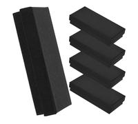 NIYANGLE 5 Stück pack Uhrenbox aus Kraftkarton mit Deckel Kleine Rechteckige Schmuckkästchen zur Sicheren Aufbewahrung von Uhren Ringen und Ohrringen Kompakte Geschenkbox für Reisen