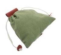 NIYANGLE Großvolumige Canvas Hüfttasche zum Obst und Pilze Sammeln Multifunktionale Gürteltasche aus Segeltuch mit Verstellbarem Hüftgurt Robuste Outdoor Sammeltasche für Garten und