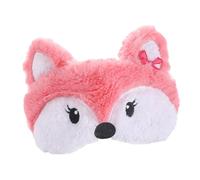 NIYANGLE Schlafmaske mit Cartoon-motiv Plüsch-schlafmaske für Damen Augenmaske aus Weichem Plüsch Waschbar für Reisen Nickerchen und Dunkelheit