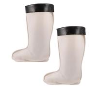 NIYANGLE Warme Fleece Regenstiefel Einlegesohlen für Damen und Herren Dickes Weiches Innenfutter Herausnehmbar Größe 43 Isolierte Stiefelfuttersocken für Winter und Outdoor