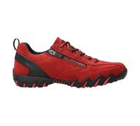 NIZAR-TEX Damen Sneaker Leder, rot, 40 EU