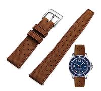 Niziruoup 20mm Uhrenarmbänder Tropical Style Fluorkautschuk Armband mit Schnellverschluss Wasserdichte Weiche Langlebig FKM Gummi Uhrenarmband Quick Release Ersatzarmbänder, Uhr, Gummi