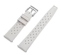 Niziruoup Uhrenarmband Fluorkautschuk Armband 20mm 22mm Tropical Style Quick Release Ersatzarmbänder Wasserdichte Weiche Langlebig FKM Gummi Uhrenarmband mit Schnellverschluss Universal