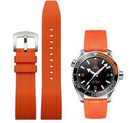 Niziruoup Uhrenarmband mit Schnellverschluss Fluorkautschuk 20mm Armband Quick Release Weiche Langlebig Universal FKM Gummi Uhrenarmbänder Ersatzarmbänder für Herren Damen, Uhr, Kautschuk, Orange