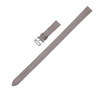 NKCVEZBW Epsom-Uhrenarmbänder aus Rindsleder, doppeltes Tour-Band, kompatibel mit Hermes Cape COD W047614/025690 LadyWW00(Grey with Clasp,19mm)