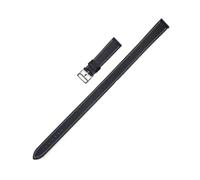 NKCVEZBW Epsom-Uhrenarmbänder aus Rindsleder, doppeltes Tour-Band, kompatibel mit Hermes Cape COD W047614/025690 LadyWW00(Black White t with c,16mm)