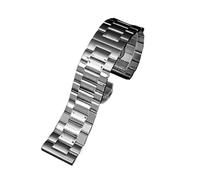 NKCVEZBW Kompatibel mit 24 mm, 26, 28, 30 Edelstahl-Uhrenarmband, kompatibel Diesel DZ4316 DZ7395 7305 4209 4215 Herren-Armbanduhr aus massivem Metall(3101 Silver,26mm)