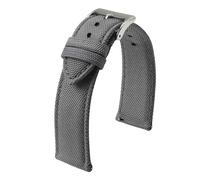 NKCVEZBW Kompatibel mit beidseitigem Nylon-Armband 18 mm 19 20 22 24, Schnellverschluss, Sportarmband, Gürtel, kompatibel Männern(GREY 1,22mm)