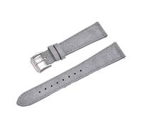 NKCVEZBW Vintage-Uhrenarmband 18 mm, 19, 20, 22, Schnellverschluss, weiches Ersatzarmband, kompatibel mit Herren- und Damenuhren, klassisches Retro-Armband(Light Gray,19mm)