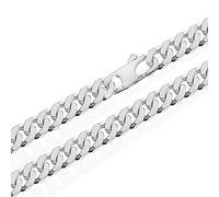 NKlaus 22cm 925 Echtes Sterlingsilber Silber Panzerkette Armkette Armband 10mm 40 gr 5427