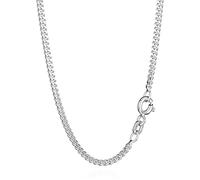 NKlaus 36cm Kette Silber 925 - Sterling Silberkette Herren und Damen- Hochwertige Panzerkette - Königskette - 2,10mm breit Collier 3,8g schwer 6643