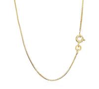 NKlaus 36cm Venezianerkette 333 Gelbgold 8 Karat elegante Halskette filigrante Breite 0,7mm Collier 1,3g federleicht 9299