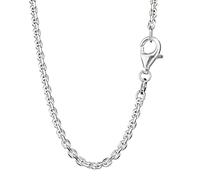 NKlaus Ankerkette 925 Silber, 2,0mm breit, 65cm lang, als Collier, 1 Stück
