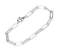 NKlaus Ankerkette 925 Silber (38cm - 80cm) Halskette Langankerkette Breite 4,5mm massiv Collier