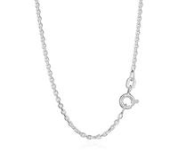 NKlaus Ankerkettte diamantiert 925 Sterling Silber Collier 1,70mm Breit Halskette