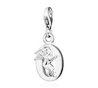 NKlaus Bracelet Bead Charm - Anhänger Buchstabe O 925 Silber Alphabet für Armband 15204