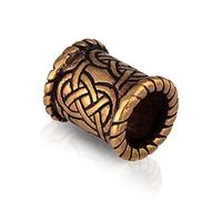 NKlaus Bronze Bartperle Keltischer Knoten Joy Haarperle Herren Haar Bartschmuck 2155