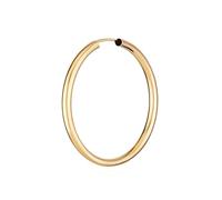 NKlaus Creolen aus 585er Gelbgold, rund, Rohrstärke, Ø 40mm, 2,5mm