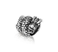 NKlaus Drachen - 925 Sterling Silber Bartperle Germanisch Keltisch Wikinger Gothic 3560
