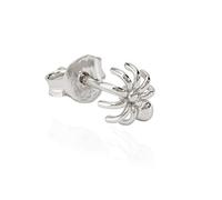 NKlaus Einzel kleine Ohrstecker Spinne 925 Silber anlaufgeschützt 7x6mm Motiv Ohrring 9898