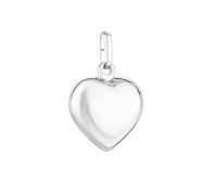 NKlaus Kettenanhänger für Damen Silber, Gewicht: 0,2g; 8x6mm; 0,2g, 1 Stück