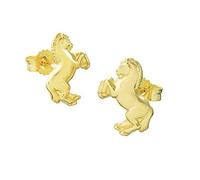 NKlaus Pferd Kinder Ohrstecker, 333 Gold 8 Karat gelbgold, Damen Mädchen | NKlaus Pferd Kinder Ohrstecker, 333 Gold 8 Karat gelbgold, Damen Mädchen