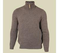 Ivanhoe of Sweden - NLS Elm Half Zip - Wollpullover, Gr. M, braun/grau (Nutmeg)