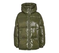 Nmallie Shiny Hood Long Jacket Noos