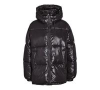Nmallie Shiny Hood Long Jacket Noos