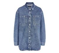 Noisy May Alva Überhemd XS Medium Blue Denim