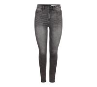 Noisy May Callie Skinny Vi508mg Hochtaillierte Jeans 29 Medium Grey Denim