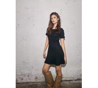 Noisy May Damen Nmelinor S/S Skater Dress JRS Noos, Schwarz, L EU