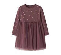 NAME IT - NMFNADJA LS DRESS NOOS Wild Ginger - Gr. - 116