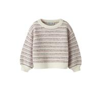 NAME IT Strickpullover 116 natur/rosa gestrickt