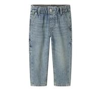 Bequeme Jeans NAME IT "NMMBEN TAP JEANS 8940-BF NOOS", Jungen, Gr. 92, N-Gr, vintage medium blau denim, Denim/Jeans, Obermaterial: 98% Baumwolle, 2% Elasthan, Abriebeffekte, casual, regular fit, Jeans