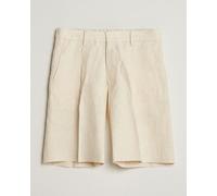 NN07 Kay Relaxed Fit Linen Drawstring Shorts Oat Beige W30