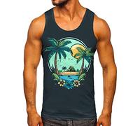 NNGOTD Blumen Hemd Herren Funky Hawaiihemd Herren Kurzarm Fronttasche Hawaii-Print Urlaub Strand Party Floral Flamingo Print Sommer Oberteile Herren Sportshirt Herren