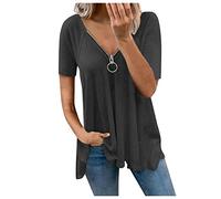 NNGOTD Bonita Damen Sweatjacke XL longleave Damen Bluse Oversize Damen Damen Sommer Bluse wickelshirt Damen schöne blusen Baseball Shirt Damen Oversize XL XL