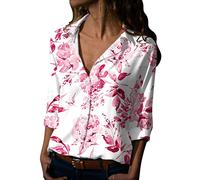 NNGOTD cashmir Pulli Damen bape Jacke pink floryday Schuhe Damen Sommer Tuniken Damen Sommer Schlafshirt Damen Langarm blusen Damen lang Longpullover für Damen Baumwolle XL