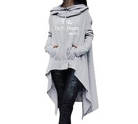 NNGOTD Damen bauchfrei Pullover Damen Schmetterling Pulli Sweatshirt Hoodys Damen Vintage Cowgirl Jacke Damen Leichter Mantel Damen Kapuze braunes Langarmshirt Damen weihnachtsmann Basic Tshirt