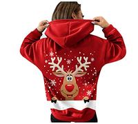 NNGOTD Damen Pullover blau Sweatshirt Kleid Damen schwarz Hoodie Kleid Damen mit Kapuze Knielang Jacke mit Anker Damen Puffer Mantel Damen v Ausschnitt Langarmshirt Damen Weihnachtshemd Flanellhemd