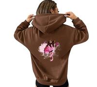 NNGOTD Damen Pullover rot Long Damen Sweatshirt 46 Langer Hoodie Damen Weihnachten Army Jacke Damen Karneval Damen Weste kurz Winter Basic Langarmshirt Damen mehrpack weihnachtsmann Flanellhemd