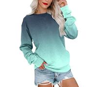 NNGOTD Damen Winter Pullover weich Sweatshirt Damen orange Hoodie Jacke Damen grau Sweater Jacke Damen rosa Leo Mantel Damen plüsch fasent Langarmshirt Damen schwarz 3er Pack weihnacht Tunika Blusen