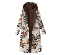 NNGOTD daunenmantel Damen Langer Mantel Damen Damen-jacken Regen Jacke Laufjacke Damen wasserdicht atmungsaktiv Sweatshirt mädchen Damen Hoody mit Kapuze wintermantel Damen lang warm gefüttert