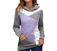 NNGOTD Frauen Pullover Glitzer Cropped Sweatshirt Damen Damen Oversize Hoodie Decke Dirndl Jacke Damen kurz Weste Damen lang dünn Basic Langarmshirt Damen Oversize Weihnachtspulli Damenblusen