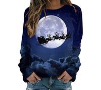 NNGOTD Grinch Pullover Damen XXXL Sweatshirt Damen Baumwolle warm Zip Hoodie Damen Oversize Jacke Damen Teddy trendcoat Damen Mantel frühling Langarmshirt Damen Baumwolle weihnachtsmotiv Blusenshirt
