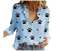 NNGOTD Hemd Damen Sommer italienische Designer Bluse damenoberteile modern sexy Laufshirt Damen Langarm Winter weiße Pullover Damen cordbluse Damen Pulli Damen Oberteil Damen weiß M