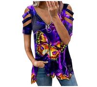 NNGOTD hemdbluse Damen Pullover & Strickjacken fã¼r Damen fur musselinbluse gelbe Bluse Queen Shirt Hoodie Damen Damen Oberteil XXL XXL